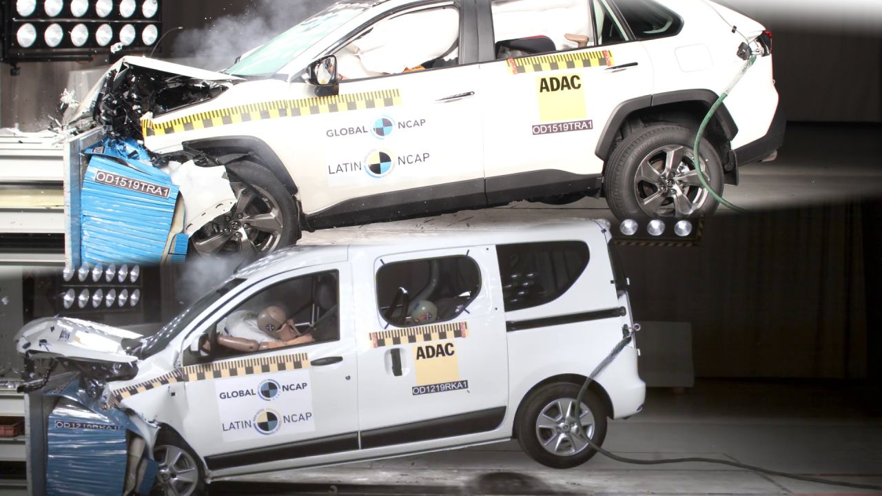 Parabrisas Latin Ncap Se Destaco El Toyota Rav4 Y El Renault Kangoo Aprobo Con Lo Justo