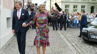 El vestido "reciclado" de Máxima de Holanda que resistió el paso del tiempo