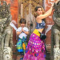 Jimena Baron en Indonesia