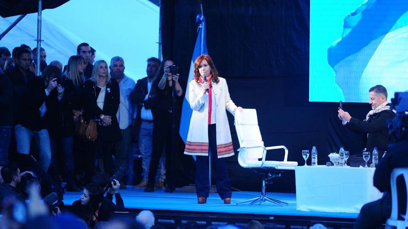 Acto de Campaña CristinaKirchner  y Alberto Fernandez