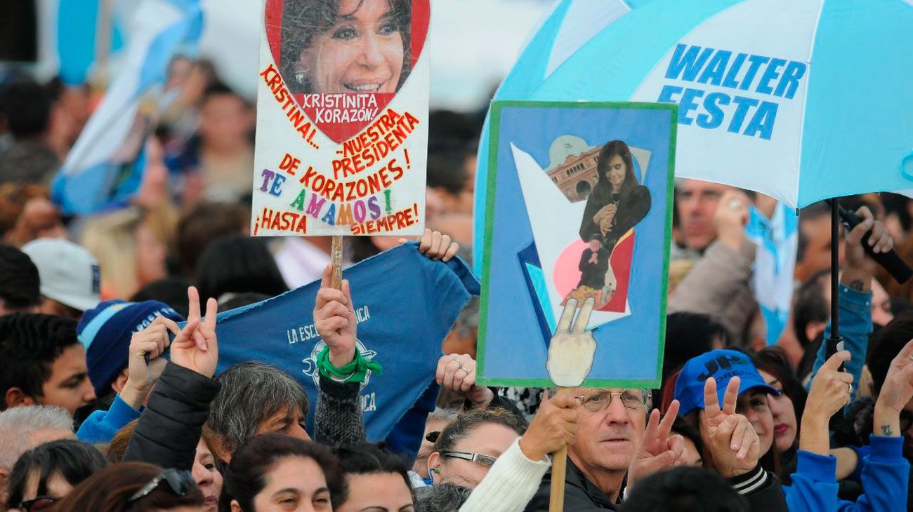 Acto de Campaña Cristina y Alberto Fernandez