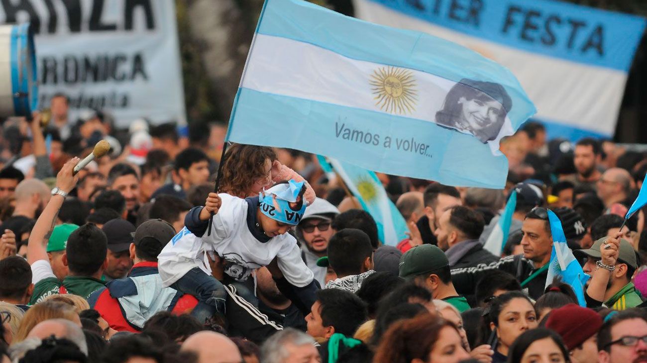 Acto de Campaña Cristina y Alberto Fernandez