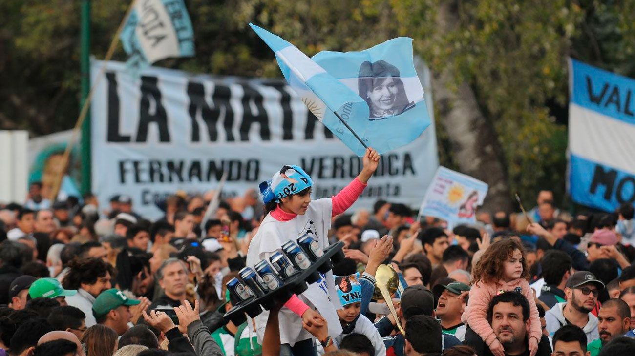 Acto de Campaña Cristina y Alberto Fernandez