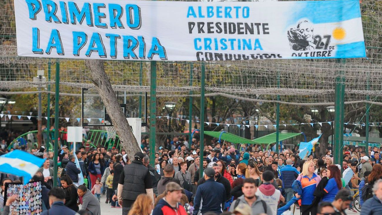 Acto de Campaña Cristina y Alberto Fernandez