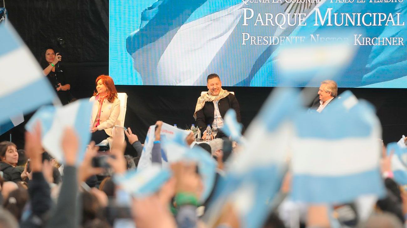 Acto de Campaña Cristina y Alberto Fernandez