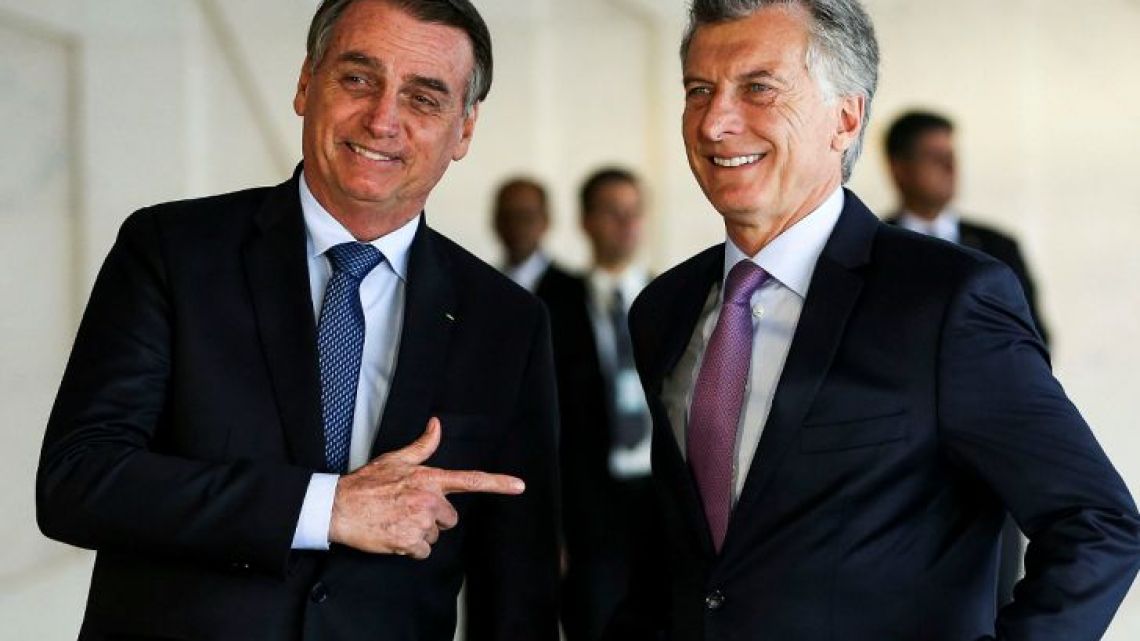 Bolsonaro and Macri.