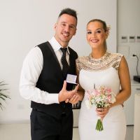 Se casó Nadia Di Cello