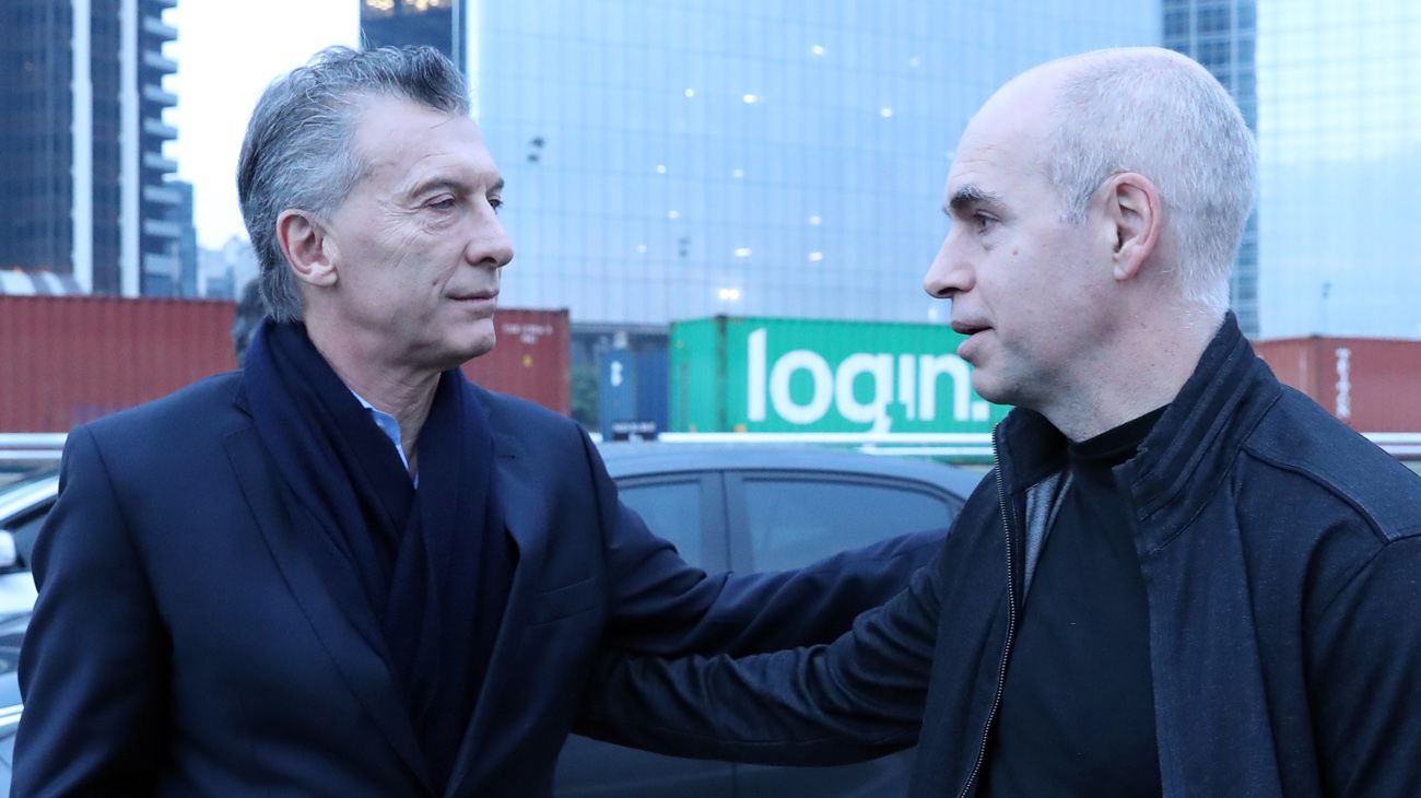 Mauricio Macri, Horacio Rodríguez Larreta y María Eugenia Vidal inauguraron el Paseo del Bajo.