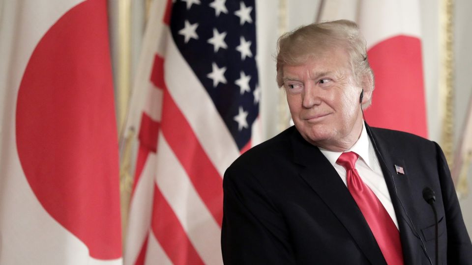 U.S. President Donald Trump and Japanese Prime Minister Shizo Abe Joint News Conference