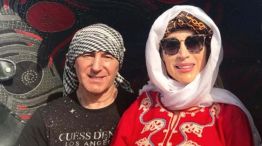 Fátima Florez celebró 20 años de amor en Egipto y Dubai
