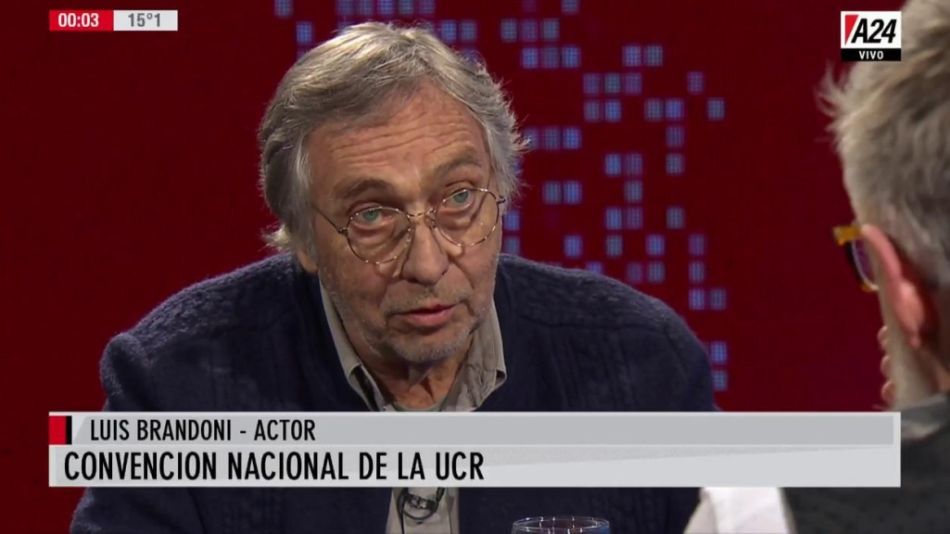 luis brandoni radicalismo
