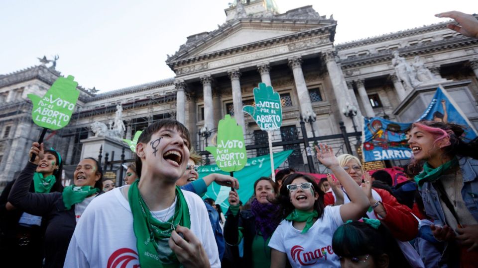 La marea verde volvió al Congreso.