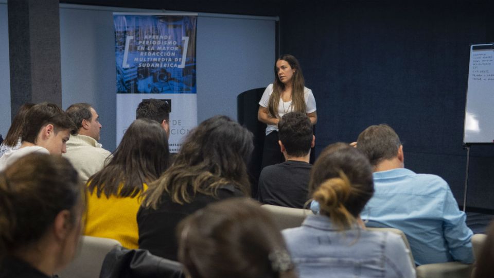 La Diplomatura en Community Management que Perfil Educación inauguró en mayo inició sus clases a sala llena en el auditorio de la editorial.