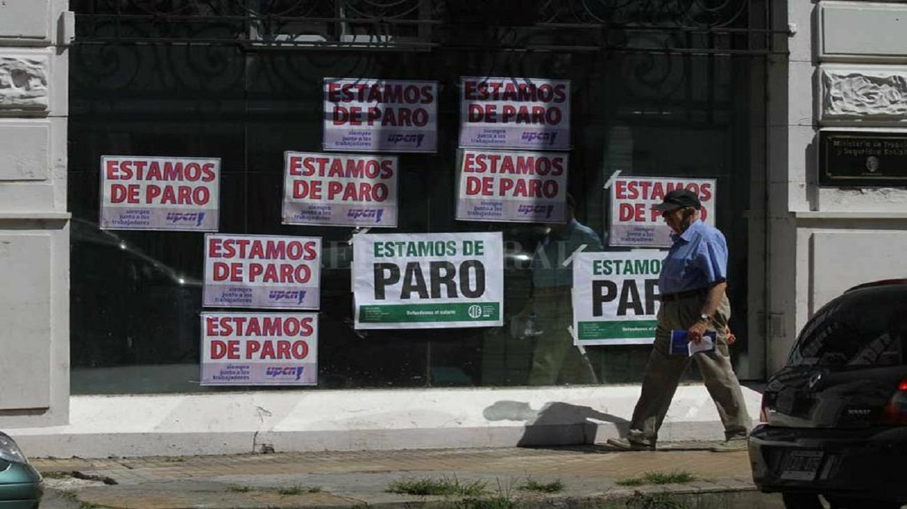 Paro nacional en las provincias.