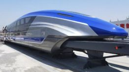 China presentó su nuevo tren de levitación magnética