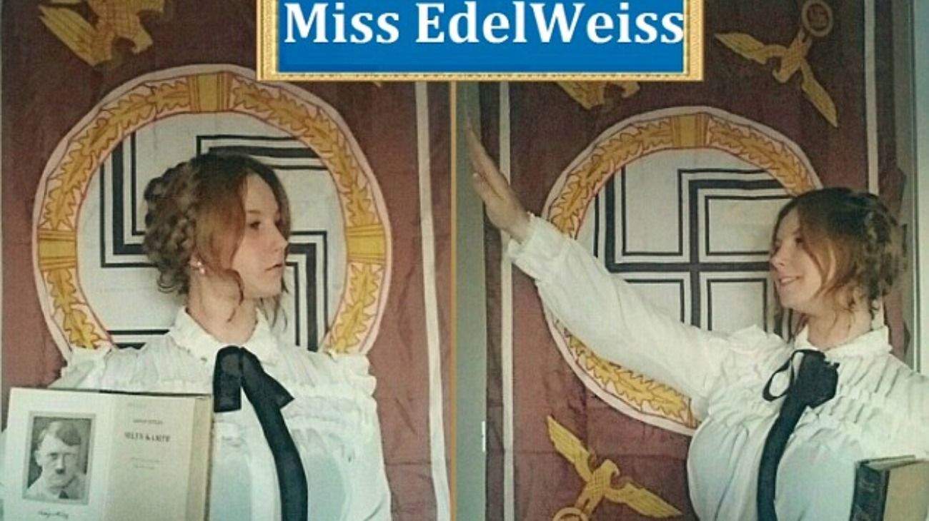 Miss Hitler. El polémico concurso de belleza recibió una ola de críticas y repudio en redes sociales.