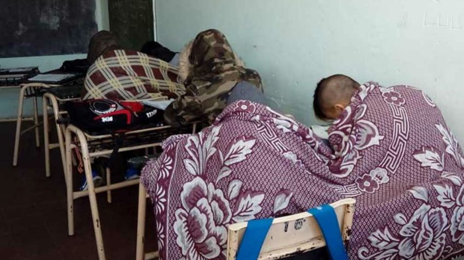 Frío en la escuela 33 30052019