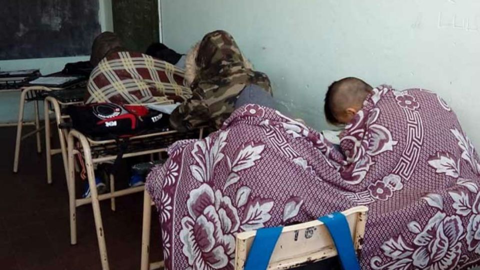 Frío en la escuela 33 30052019