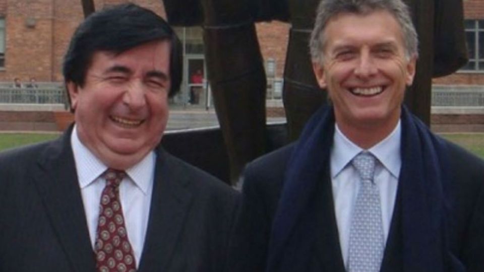 Mauricio Macri junto a su principal asesor, Jaime Duran Barba.