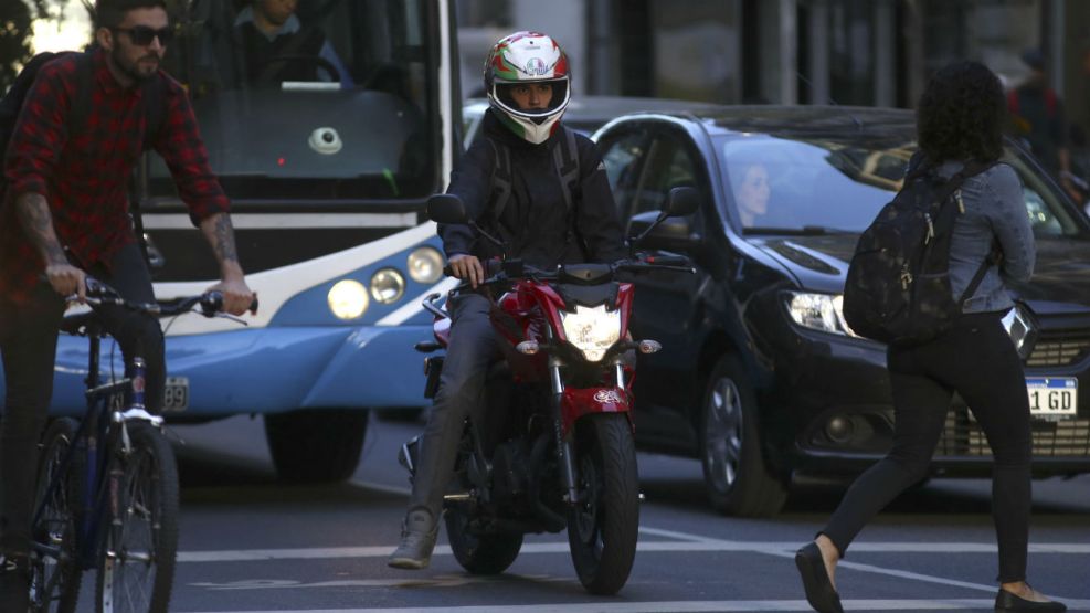 Los motoristas están en contra de la ley sancionada en la provincia de Buenos Aires.