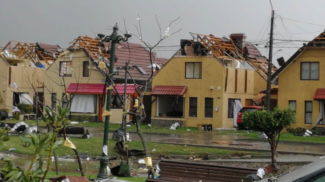 Tornado en chile