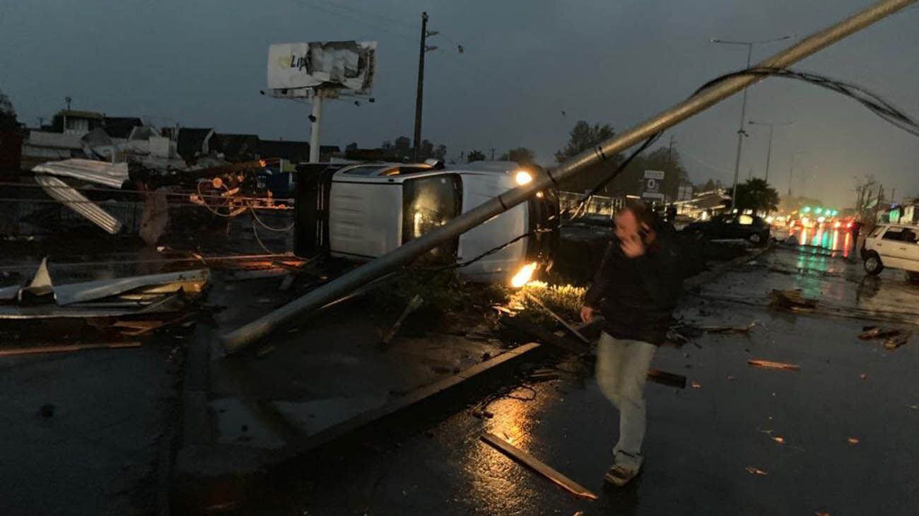 Tornado en chile