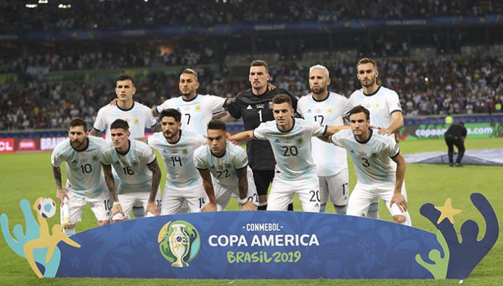 Brazil Soccer Copa America Argentina Paraguay