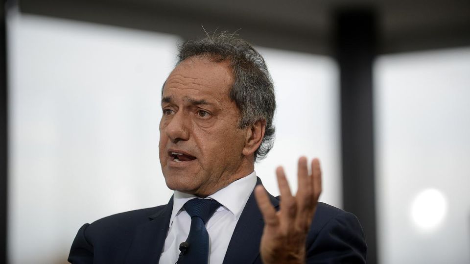 Daniel Scioli, en la entrevista con Jorge Fontevecchia.