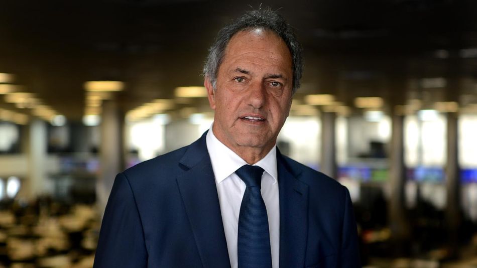 Daniel Scioli, en la entrevista con Jorge Fontevecchia.