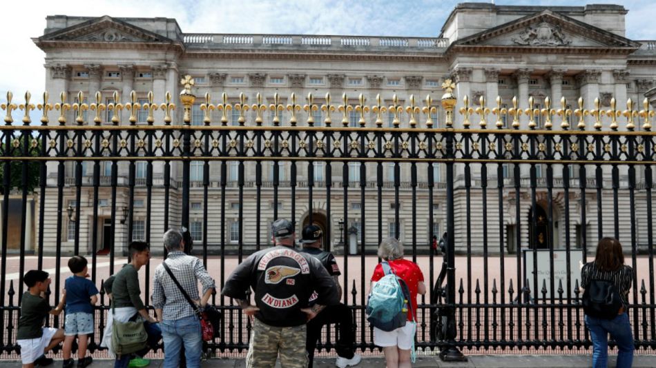 palacio de buckingham viaje donald trump
