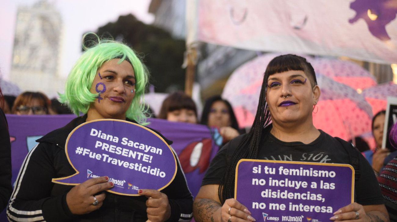 Ni una menos. Miles de mujeres marcharon en Buenos Aires contra la violencia machista.