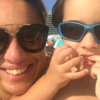 Las vacaciones de María Julia Oliván en Miami.