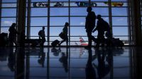 TSA Workers At Reagan Airport As Government Shutdown Enters Third Day