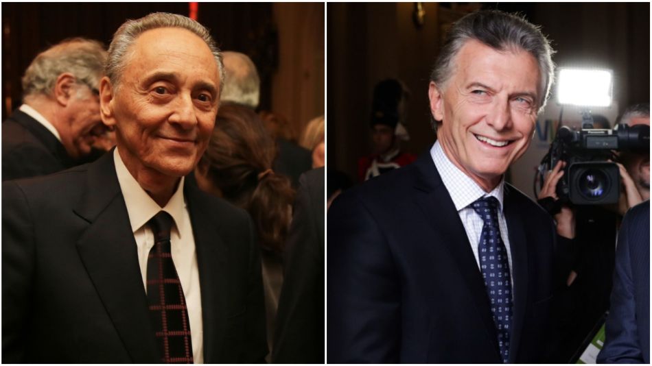 Archivo. Héctor Magnetto - Mauricio Macri. No hubo registros fotográficos de la reunión.