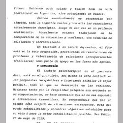 Diagnóstico de Juan Darhés
