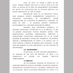 Diagnóstico de Juan Darhés