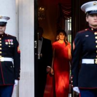 Melania Trump homenajeó a Meghan Markle
