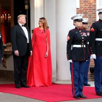 Melania Trump homenajeó a Meghan Markle