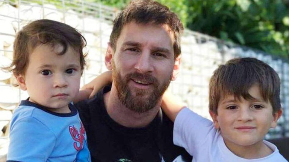 El hijo de Leo Messi lo "chicanea" y grita los goles del Real Madrid