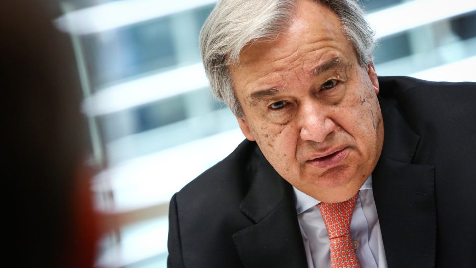 United Nations Secretary-General Antonio Guterres Interview
