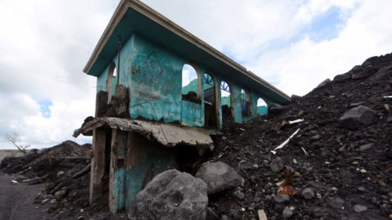 Un año después, así está la zona devastada por la erupción del volcán de Fuego en Guatemala.