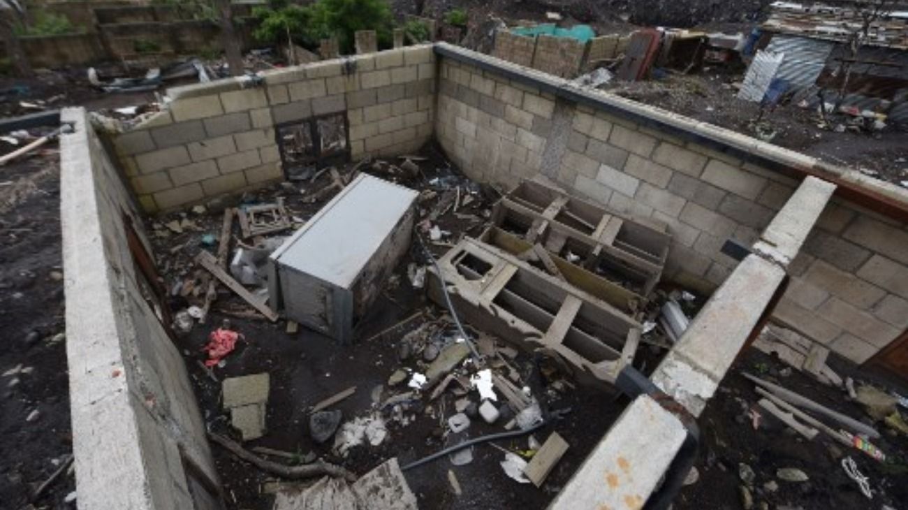 Un año después, así está la zona devastada por la erupción del volcán de Fuego en Guatemala.