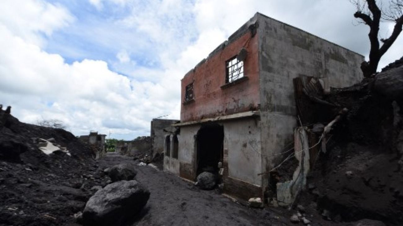 Un año después, así está la zona devastada por la erupción del volcán de Fuego en Guatemala.