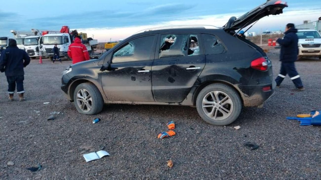 En el lugar se registraron cerca de 50 disparos. 