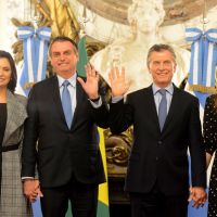 Almuerzo en Casa Rosada de Macri y Bolsonaro