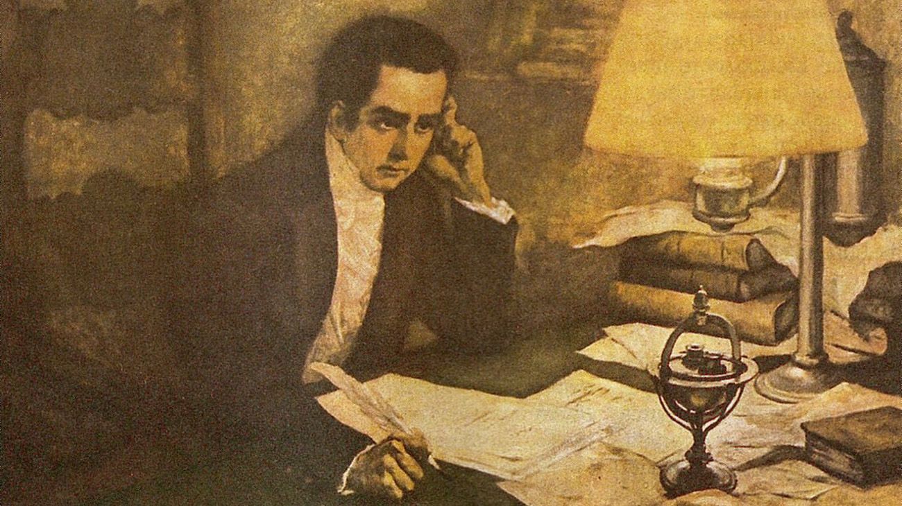 Mariano Moreno, fundador del diario La Gazeta de Buenos Aires.