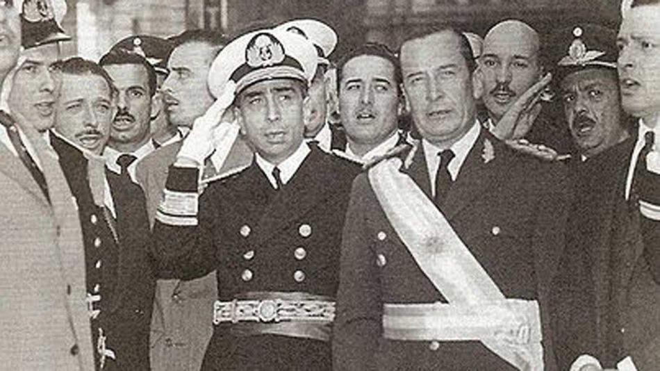 Isaac Rojas y Pedro Eugenio Aramburu