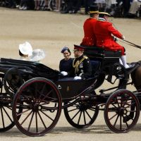 Meghan Markle reapareció en el cumpleaños de la Reina Isabel II