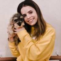Sofi Morandi y su mascota Toto
