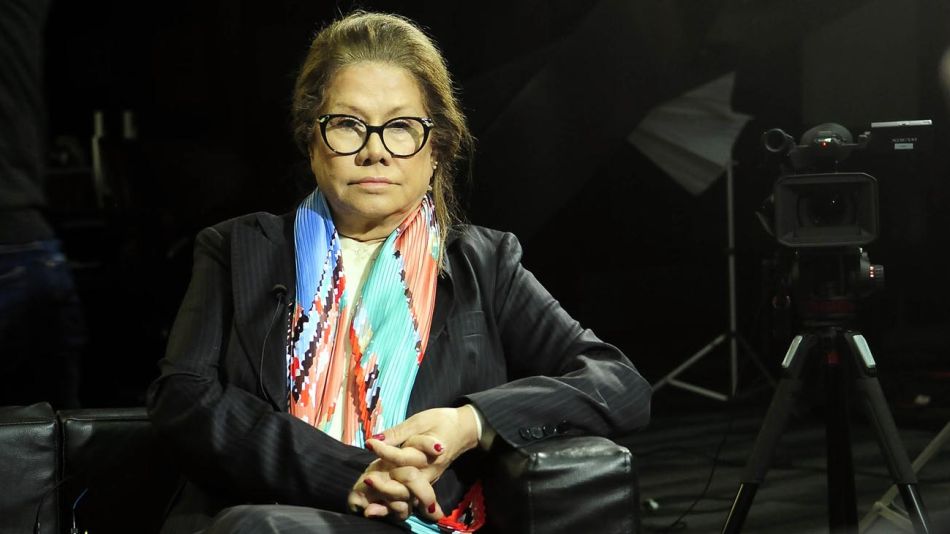 Graciela Camaño, en la entrevista con Jorge Fontevecchia.
